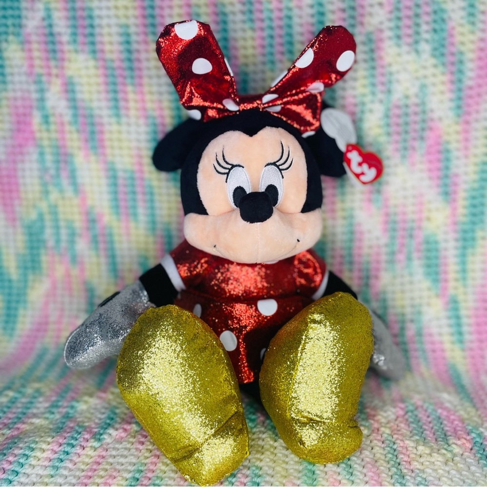 🌸$10 Add on🌸 TY Sparkle Disney Minnie Mouse